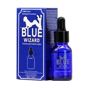 Blue Wizard Sex Drops 15ml