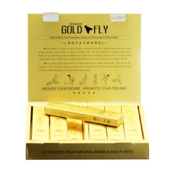 Spanish Gold Fly Sex Drops (Box of 12 Tubes)