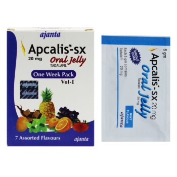 Apcalis Oral Jelly 20mg Box (7x Sachets)